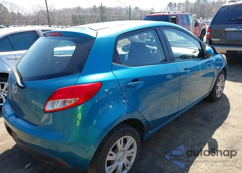 2012 Mazda Mazda2 Sport from USA, damaged, VIN JM1DE1KY4C0144179
